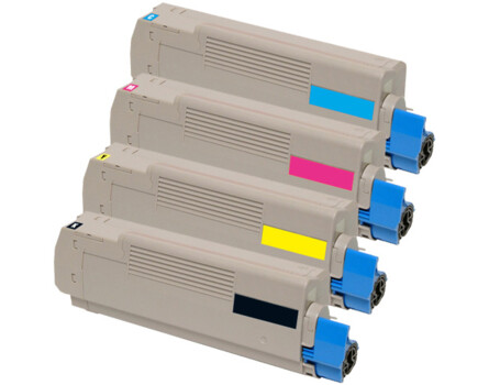 Toner OKI 43865724 kompatibilis (fekete)