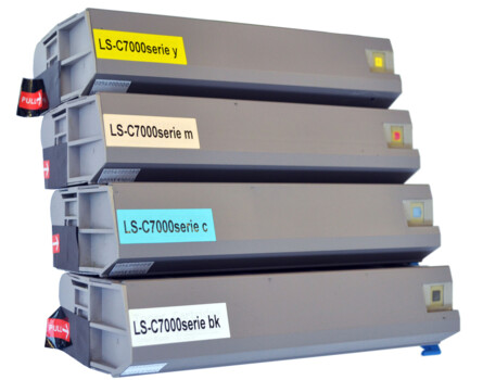 OKI C7000 C7100 C7200 C7300 C7350 C7400 C7500 kompatibilis festékkészlet