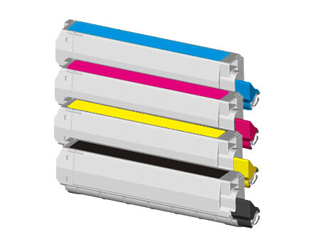 Toner OKI 43487712 kompatibilis (fekete)