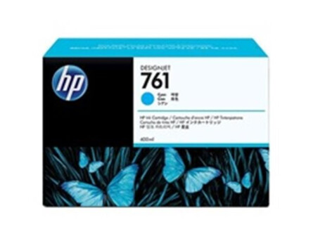 HP 761-es patron - B3P17A (cián) - eredeti