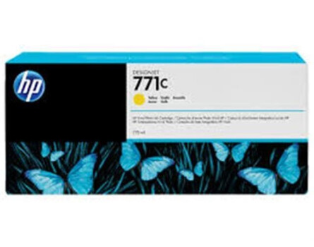 771C-os HP kazetta - B6Y10A (sárga) - Eredeti