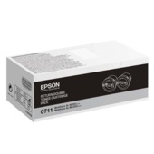 Festékkazetta Epson 0711, C13S050711, visszatérő, dupla csomagolásban