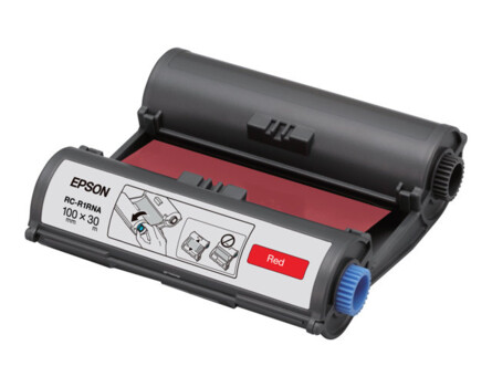 Epson C53S635004 szalag (piros) (100mm x 30m)