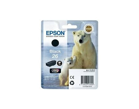 Epson 26 Magazine, C13T26014010 - Eredeti (fekete)
