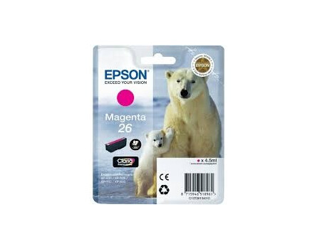 Epson 26 magazin, C13T26134010 - eredeti (magenta)