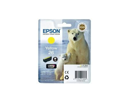 Epson 26 Magazine, C13T26144010 - Eredeti (sárga)