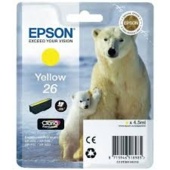 Epson 26 Magazine, C13T26144010 - Eredeti (sárga)