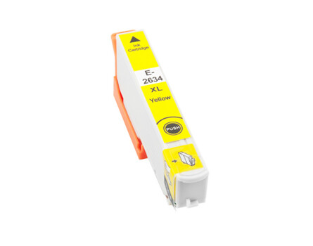 Epson T2634 XL kompatibilis patron (sárga)