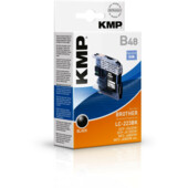 Brother LC-223BK, KMP - kompatibilis (fekete)