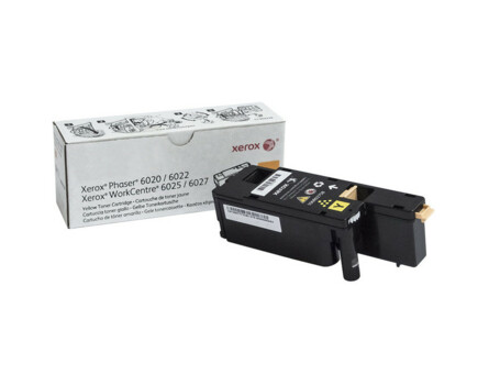 Festékkazetta Xerox 106R02762, eredeti (sárga)