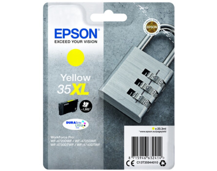 Epson 35XL patron (T3594), C13T35944010 - eredeti (sárga)