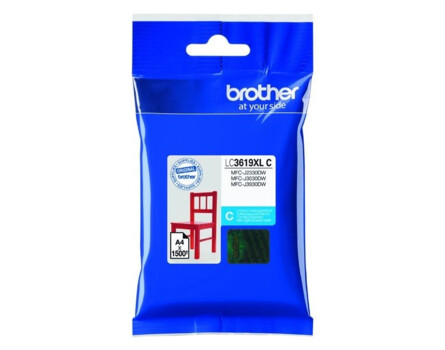 Brother LC3619XL-C, LC-3619XL-C - eredeti (cián)