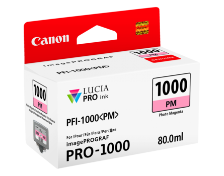 Canon PFI-1000PM, PFI-1000 PM, 0551C001 - eredeti (fotó bíborvörös)