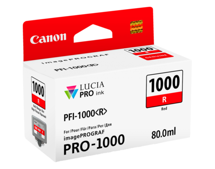 Canon PFI-1000R, PFI-1000 R, 0554C001 - eredeti (piros)