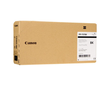 Canon PFI-707BK, 9821B001 - eredeti (fekete)