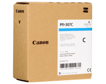 Canon PFI-307C, 9812B001 - eredeti (cián)
