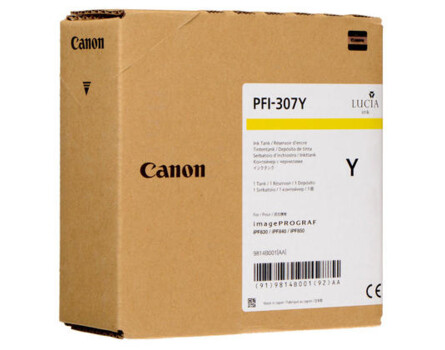 Canon PFI-307Y, 9814B001 - eredeti (sárga)
