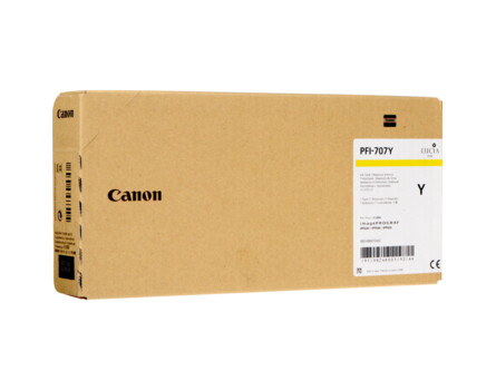Canon PFI-707Y, 9824B001 - eredeti (sárga)
