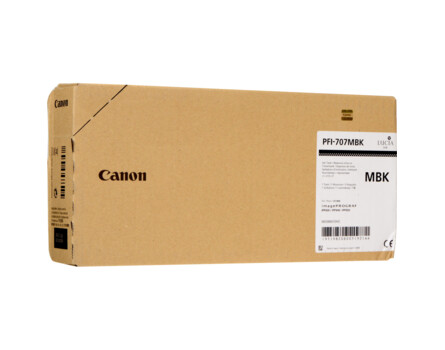 Canon PFI-707MBK, 9820B001 - eredeti (matt fekete)