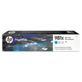 HP 981X, HP L0R09A patron - eredeti (cián)