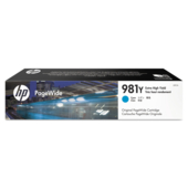 HP 981Y, HP L0R13A patron - eredeti (cián)