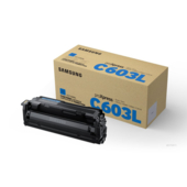 Festékkazetta Samsung CLT-C603L, SU080A - eredeti (cián)