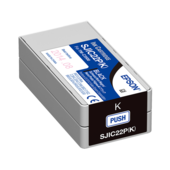Epson SJIC22P (K), C33S020601 - eredeti (fekete)