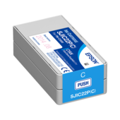 Epson SJIC22P (C), C33S020602 - eredeti (cián)