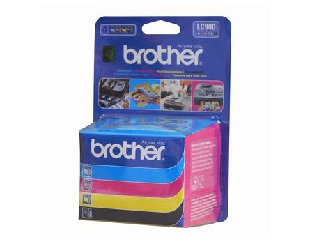Brother LC-900 patronok - eredeti (fekete, cián, bíbor és sárga)