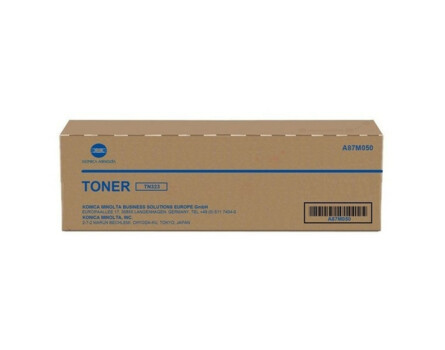 Konica Minolta TN323, TN-323, A87M050 - eredeti (fekete)