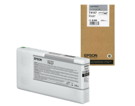 Epson T9137, C13T913700 - eredeti (világos fekete)