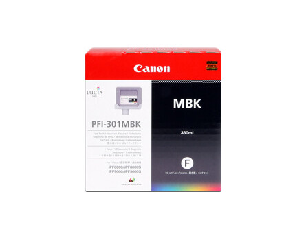 Canon PFI-301MBK, 1485B001 (matt fekete) - eredeti