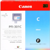 Canon PFI-301C magazin, 1487B001 (cián) - eredeti