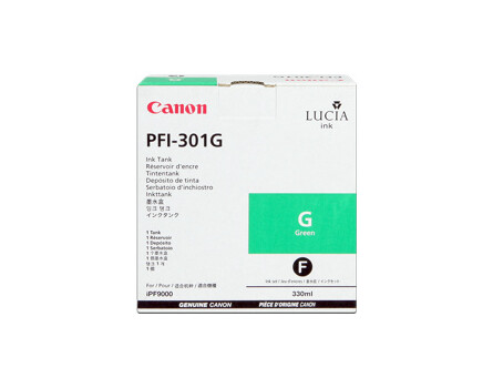Canon PFI-301G patron, 1493B001 (zöld) - Eredeti