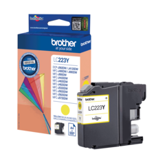 Brother LC223Y, LC-223Y, LC223 patron - eredeti (sárga)