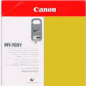 Canon PFI-703Y patron, 2966B001 (sárga) - Eredeti