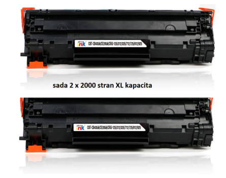 Starink kompatibilis toner HP CB435A, CB436A, CE285A, Canon CRG-712, CRG-725 (fekete)