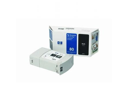 HP 80 C4871A patron - eredeti (fekete)