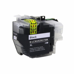 Cartridge Brother LC3619XL-BK, LC-3619XL-BK - összeegyeztethető (Fekete)