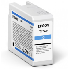 Cartridge Epson T47A2, C13T47A200 - eredeti (Cián)