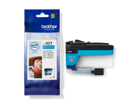 Cartridge Brother LC427C, LC-427C - eredeti (Cián)