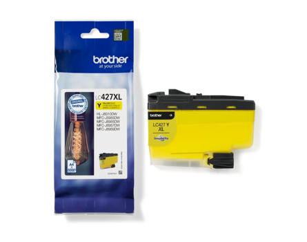 Cartridge Brother LC427XL-Y, LC-427XLY - eredeti (Sárga)
