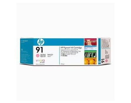 HP 91, C9471A patron - eredeti (világos bíborvörös)