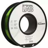 PETG filament Professional Lab 1 kg green transparent