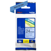 Brother TZ-551 szalag - eredeti (fekete nyomtatás / kék háttér)