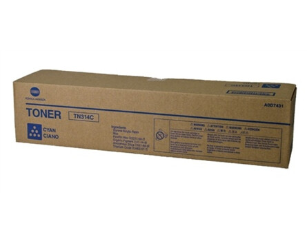 Konica Minolta TN314C toner - eredeti (cián)