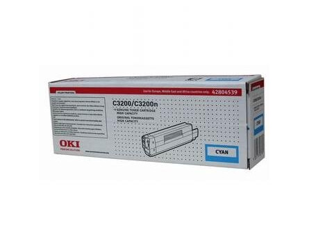 OKI 42804539 toner - eredeti (cián)