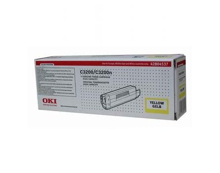 OKI 42804537 toner - eredeti (sárga)