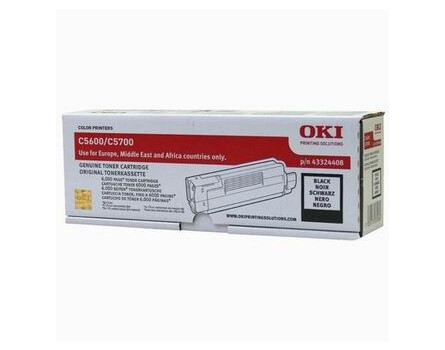 OKI 43324408 toner - eredeti (fekete)