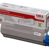 OKI 43872305 toner - eredeti (sárga)